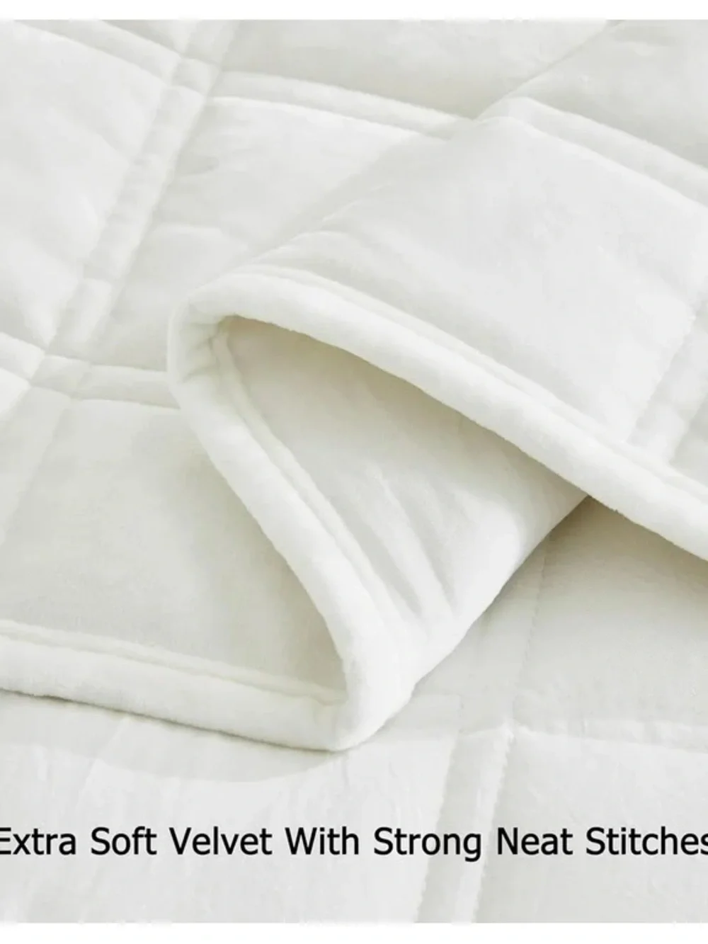 Classic White Quilted Comforter Set by